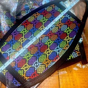 FACE COVER DESIGNER LARGE SEALED MINT SO COOL !!